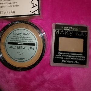 Mary Kay Powders Bronze 1 & 2